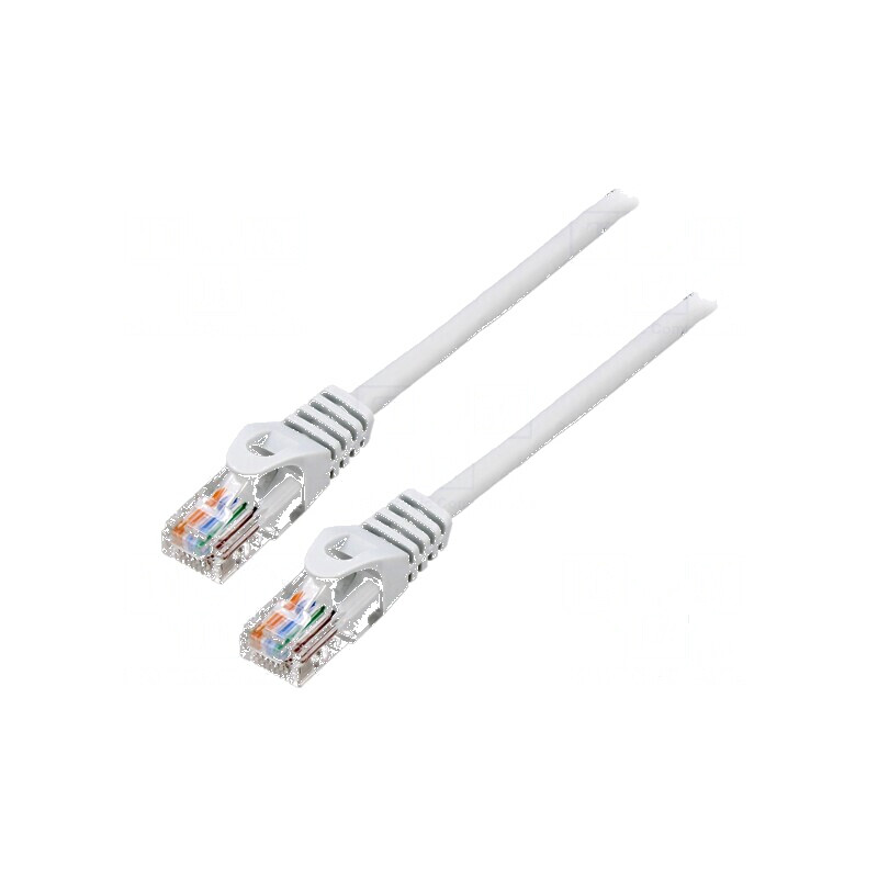 Patch cord U/UTP 5e 1m 26AWG CCA PVC gri | Electronic-mag.ro | Componente Electronice Patch cord U/UTP 5e 1m 26AWG CCA PVC gri | Electronic-mag.ro | Componente Electronice