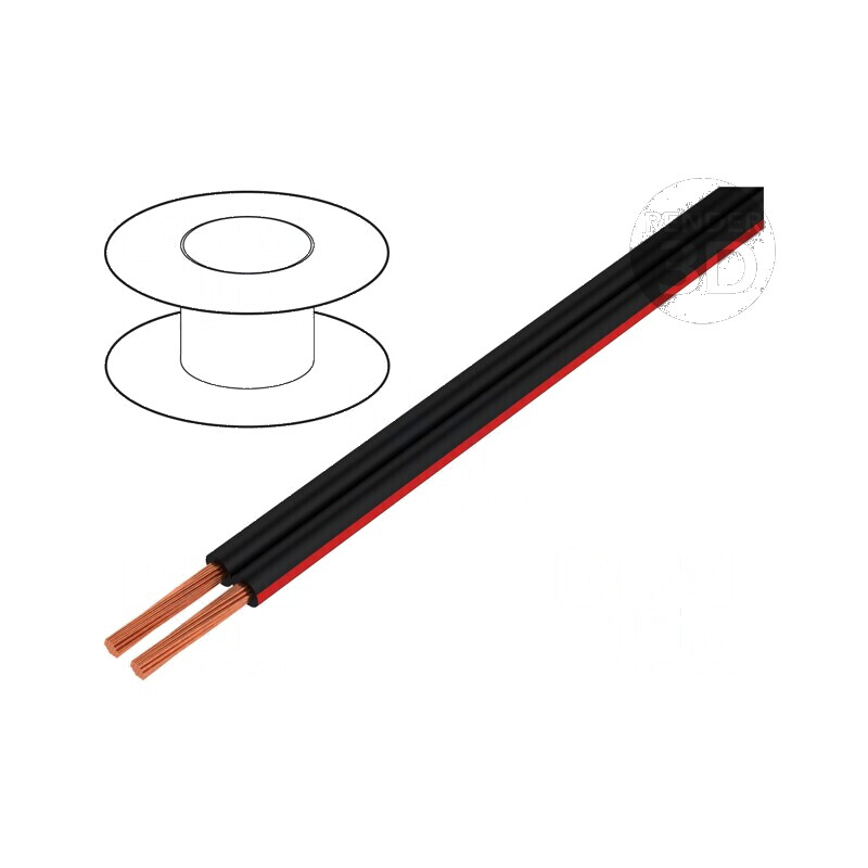 Cablu difuzor HELUSOUND® 2x0,5mm2 litat cu PVC | Electronic-mag.ro | Componente Electronice