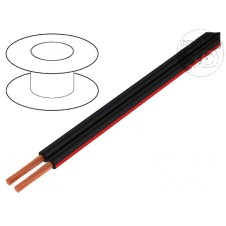Cablu difuzor HELUSOUND® 2x0,5mm2 litat cu PVC | Electronic-mag.ro | Componente Electronice