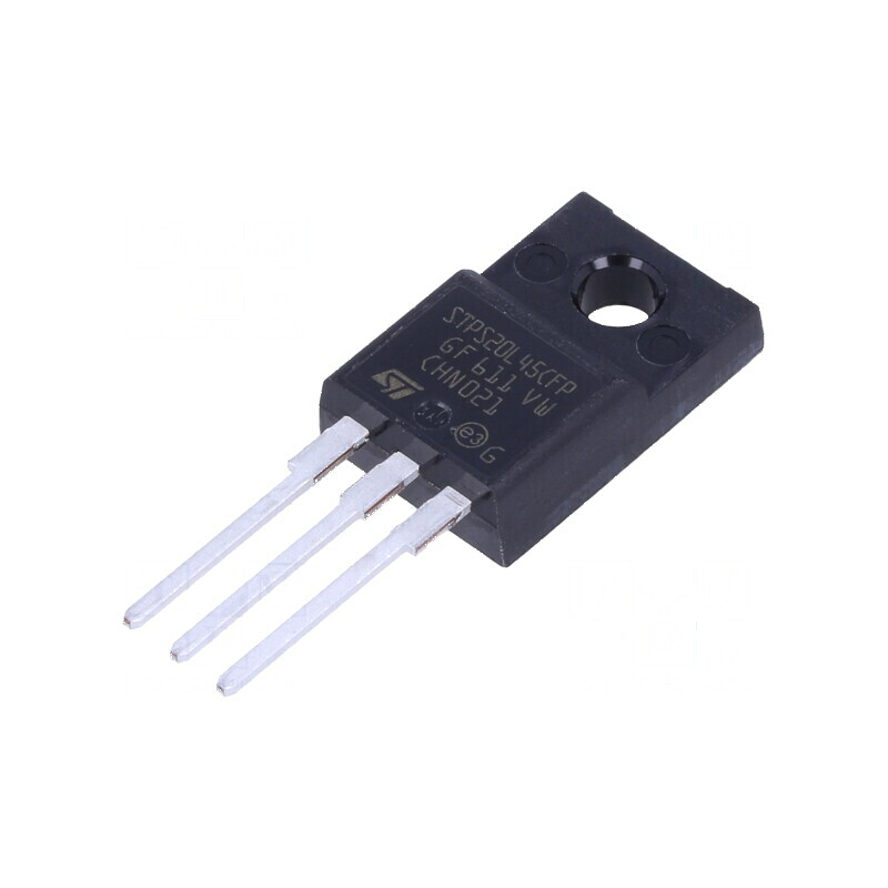 Diodă Schottky THT 45V 10A TO220FP Ufmax 0,55V | Electronic-mag.ro | Componente Electronice Diodă Schottky THT 45V 10A TO220FP Ufmax 0,55V | Electronic-mag.ro | Componente Electronice