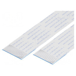 Bandă FFC Fire 15 P.cablu 1mm L: 101mm 60V 1A | Electronic-mag.ro | Componente Electronice