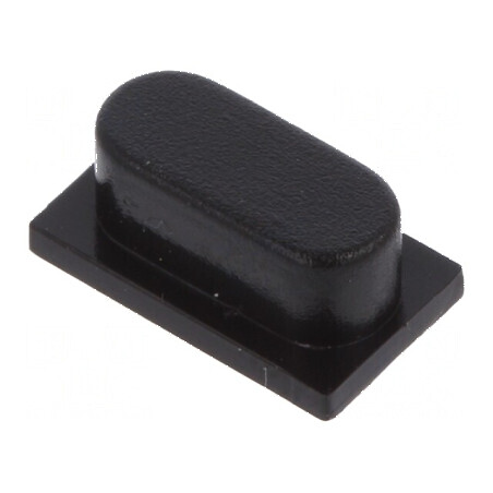 Tastă neagră 8,5x3,8mm | Electronic-mag.ro | Componente Electronice