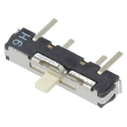 Comutator glisant Poz 3 SP3T 0,1A/12VDC ON-ON-ON THT CSS | Electronic-mag.ro | Componente Electronice