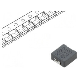 Inductor SMD 2,2uH 8A 18mΩ ±20% Isat 14A | Electronic-mag.ro | Componente Electronice