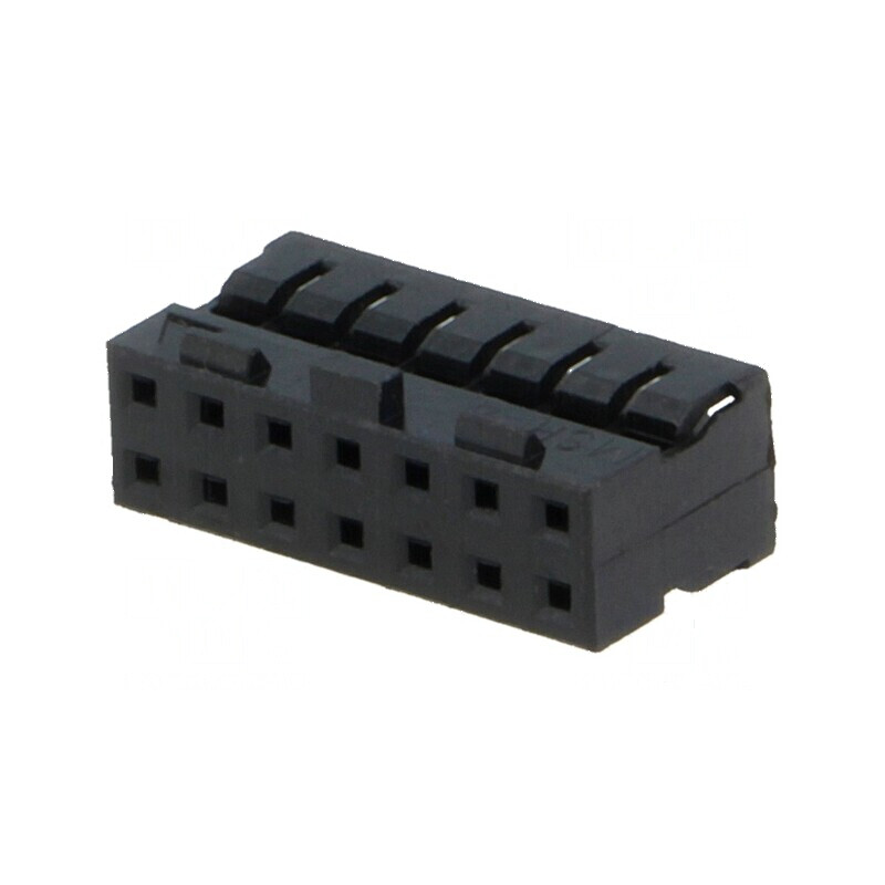 Conector cablu-cablu PCB mufă mamă 14 pini Milli-Grid 2mm | Electronic-mag.ro | Componente Electronice