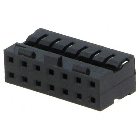 Conector cablu-cablu PCB mufă mamă 14 pini Milli-Grid 2mm | Electronic-mag.ro | Componente Electronice