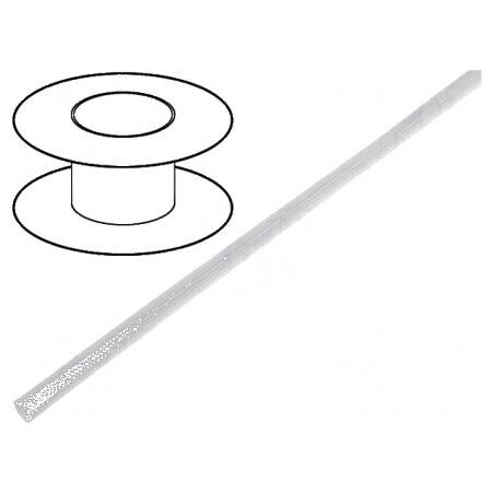 Manșon electroizolant fibră de sticlă 3mm -40÷180°C | Electronic-mag.ro | Componente Electronice