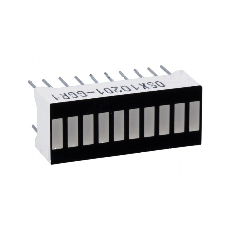 Afișaj LED riglă verde și roșie 25,5x10,2x7,9mm | Electronic-mag.ro | Componente Electronice Afișaj LED riglă verde și roșie 25,5x10,2x7,9mm | Electronic-mag.ro | Componente Electronice