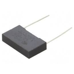 Condensator polipropilenă 0,22uF 6x15x26,5mm THT ±10% | Electronic-mag.ro | Componente Electronice