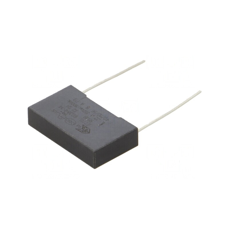 Condensator polipropilenă 0,22uF 6x15x26,5mm THT ±10% | Electronic-mag.ro | Componente Electronice