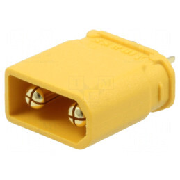 Conector alimentare DC XT30 tată cu cablu lipire PIN 2 | Electronic-mag.ro | Componente Electronice