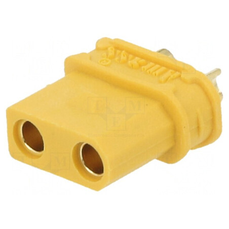 Conector alimentare DC XT30 mamă cu cablu lipire PIN 2 | Electronic-mag.ro | Componente Electronice