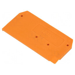 Placă despărțitoare portocalie 280mm 2,5x28x53mm | Electronic-mag.ro | Componente Electronice