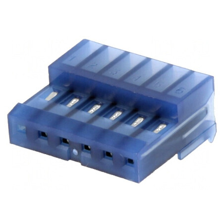 Conector cablu-placă mufă mamă PIN 6 2,54mm IDC | Electronic-mag.ro | Componente Electronice