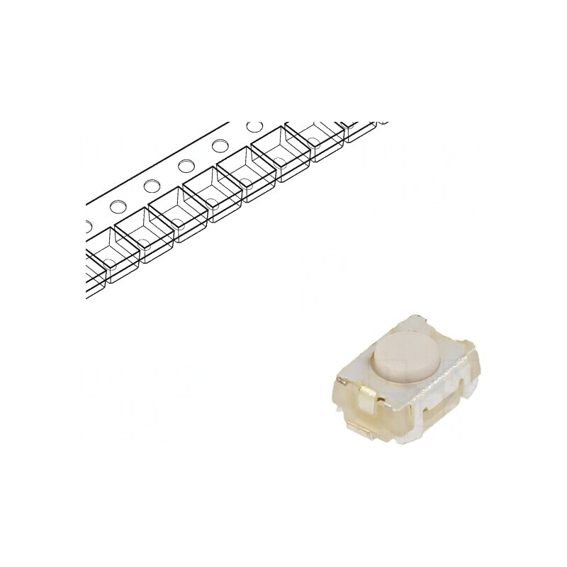 Microîntrerupător TACT SPST-NO 0,05A/12VDC SMT 1,57N | Electronic-mag.ro | Componente Electronice Microîntrerupător TACT SPST-NO 0,05A/12VDC SMT 1,57N | Electronic-mag.ro | Componente Electronice