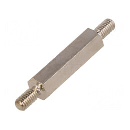 Piuliță distanțieră filetată hexagonală M4 25mm | Electronic-mag.ro | Componente Electronice