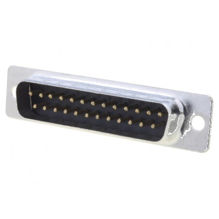 Mufă tată D-Sub PIN 25 cu cablu lipire Contacts bronz-fosfor | Electronic-mag.ro | Componente Electronice