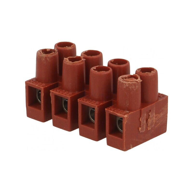 Regletă conexiuni terminale cu șurub 2,5mm² 250V 4 piste | Electronic-mag.ro | Componente Electronice Regletă conexiuni terminale cu șurub 2,5mm² 250V 4 piste | Electronic-mag.ro | Componente Electronice