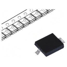 Fotodiodă SMD 880nm 60° 150mW 2nA neagră | Electronic-mag.ro | Componente Electronice