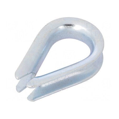 Cârlig de fixare pentru cablu oțel Ø 12mm zincat | Electronic-mag.ro | Componente Electronice