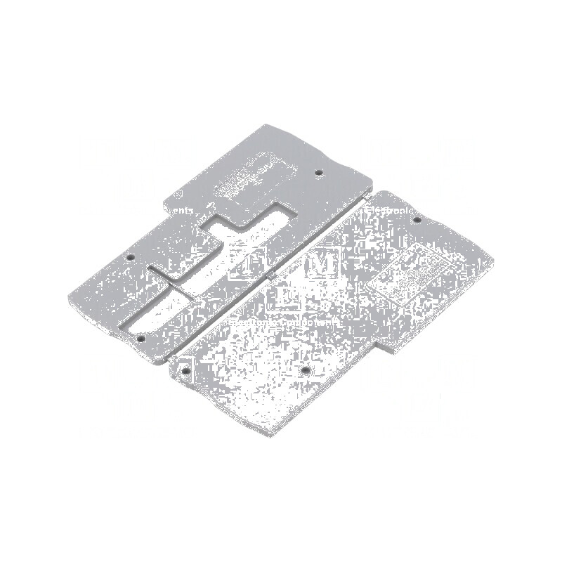 Capac final gri 2,2mm x 33,8mm x 74,4mm | Electronic-mag.ro | Componente Electronice Capac final gri 2,2mm x 33,8mm x 74,4mm | Electronic-mag.ro | Componente Electronice