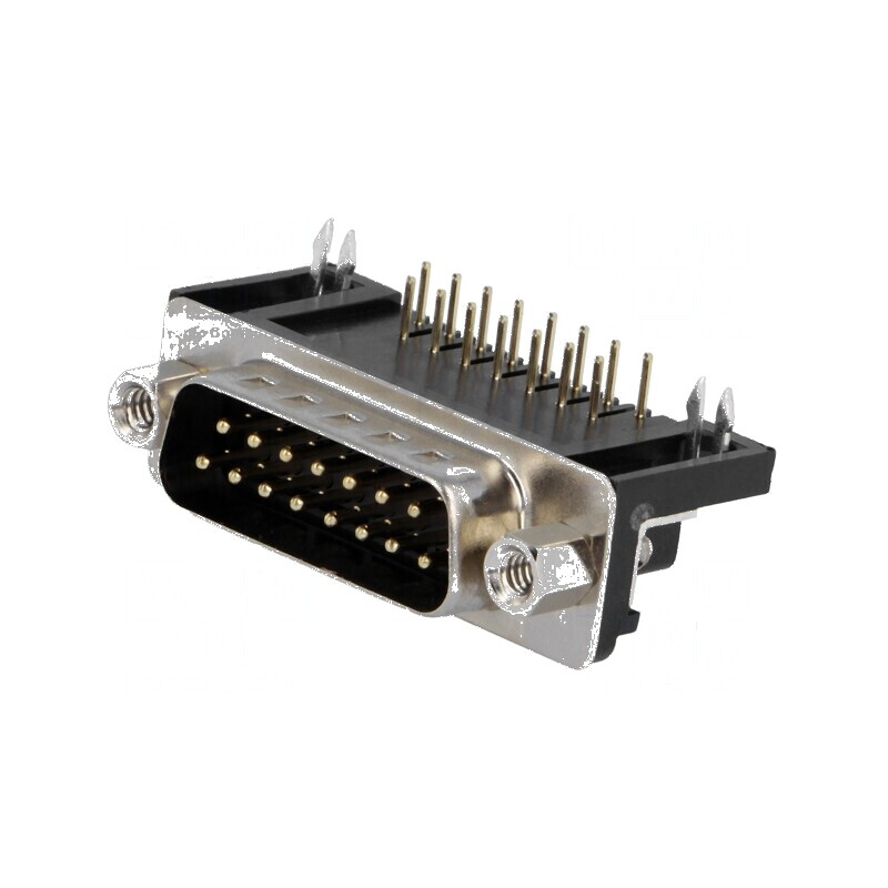 Conector D-Sub 15 pini soclu tată unghi 90° THT UNC 4-40 -55÷105°C | Electronic-mag.ro | Componente Electronice Conector D-Sub 15 pini soclu tată unghi 90° THT UNC 4-40 -55÷105°C | Electronic-mag.ro | Componente Electronice
