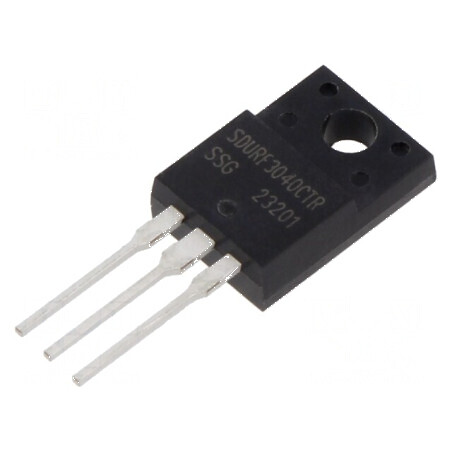 Diodă redresoare THT 400V 15A TO220FPAB Ufmax 1,45V | Electronic-mag.ro | Componente Electronice