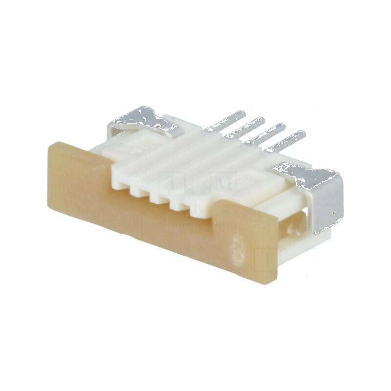 Conector FFC/FPC orizontal 4 contacte inferioare ZIF | Electronic-mag.ro | Componente Electronice Conector FFC/FPC orizontal 4 contacte inferioare ZIF | Electronic-mag.ro | Componente Electronice