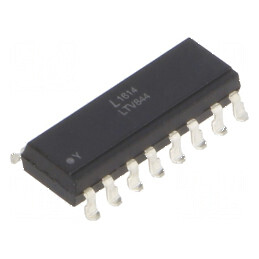 Optocuplor SMD 4 Canale Uizol 5kV CTR 20% 1mA | Electronic-mag.ro | Componente Electronice