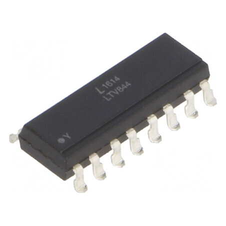 Optocuplor SMD 4 Canale Uizol 5kV CTR 20% 1mA | Electronic-mag.ro | Componente Electronice