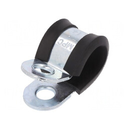 Clipsuri Øbuclă 14mm W 20mm Oţel cu Protecţie EPDM | Electronic-mag.ro | Componente Electronice