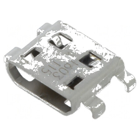 Conector USB B Micro Soclu PCB SMT 5 PIN Orizontale | Electronic-mag.ro | Componente Electronice