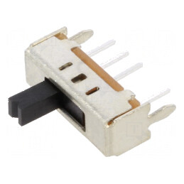 Comutator glisant Poz 3 SP3T 0,1A/12VDC ON-ON-ON THT OS | Electronic-mag.ro | Componente Electronice
