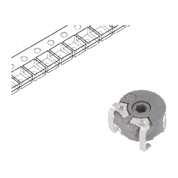 Potenţiometru orizontal 100kΩ 100mW, montare simplă | Electronic-mag.ro | Componente Electronice