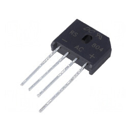Punte redresoare monofazat Urmax 400V 8A 175A | Electronic-mag.ro | Componente Electronice
