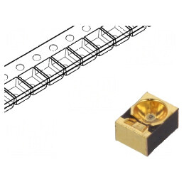 Emițător IR 860nm 900mW 15° SMD 100mA 1,5÷1,8V Transparent | Electronic-mag.ro | Componente Electronice