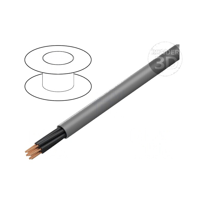 Cablu ÖPVC-OZ 2x0,5mm2 neecranat 300V, 500V Cu litat gri | Electronic-mag.ro | Componente Electronice Cablu ÖPVC-OZ 2x0,5mm2 neecranat 300V, 500V Cu litat gri | Electronic-mag.ro | Componente Electronice