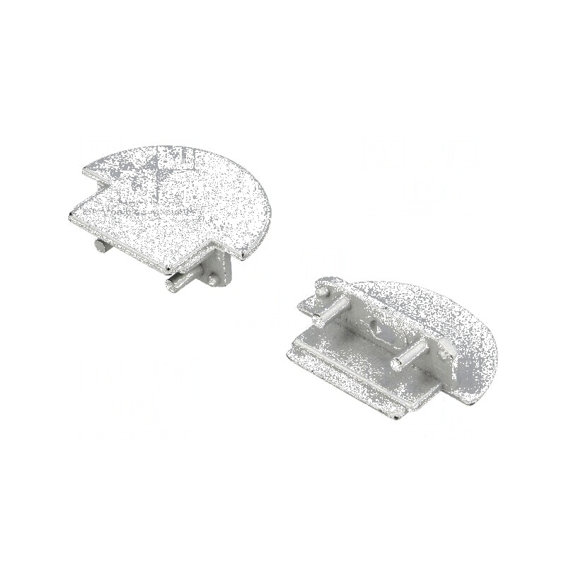 Obturator LED profil argintie 2 buc ABS cu orificiu | Electronic-mag.ro | Componente Electronice Obturator LED profil argintie 2 buc ABS cu orificiu | Electronic-mag.ro | Componente Electronice