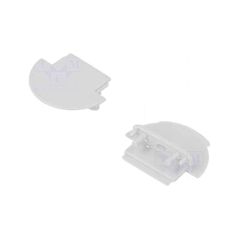 Obturator LED profil gri 2 buc ABS cu orificiu GROOVE14 | Electronic-mag.ro | Componente Electronice Obturator LED profil gri 2 buc ABS cu orificiu GROOVE14 | Electronic-mag.ro | Componente Electronice