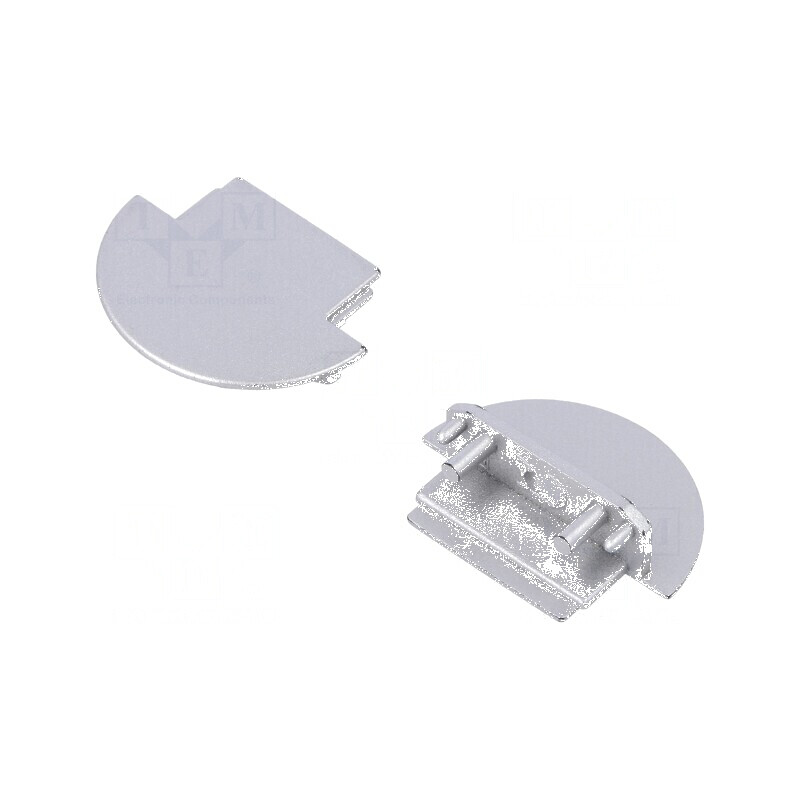 Obturator LED profil argintiu 2 buc ABS cu orificiu | Electronic-mag.ro | Componente Electronice Obturator LED profil argintiu 2 buc ABS cu orificiu | Electronic-mag.ro | Componente Electronice