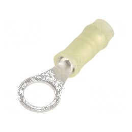 Vârf inelar M3,5 Ø3,68mm crimpat pe cablu 0,129-0,326mm2 | Electronic-mag.ro | Componente Electronice