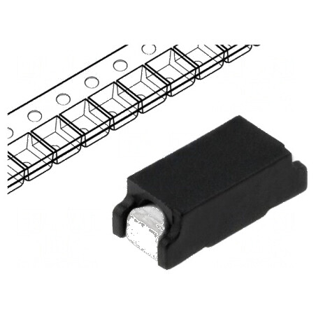 Siguranță ardere rapidă 2A 125VAC 125VDC SMD | Electronic-mag.ro | Componente Electronice