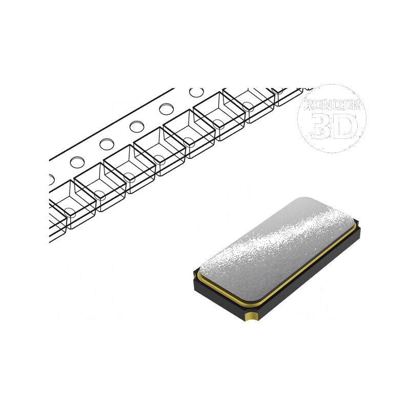 Rezonator de cuarț 32MHz ±10ppm 10pF SMD 5x3,2x0,9mm | Electronic-mag.ro | Componente Electronice Rezonator de cuarț 32MHz ±10ppm 10pF SMD 5x3,2x0,9mm | Electronic-mag.ro | Componente Electronice