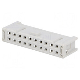 Conector IDC mufă mamă 20 PIN pentru cablu-bandă 1,27mm | Electronic-mag.ro | Componente Electronice