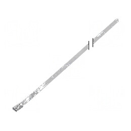 Colier de strângere din oțel inoxidabil AISI 304, 840mm x 7,9mm | Electronic-mag.ro | Componente Electronice