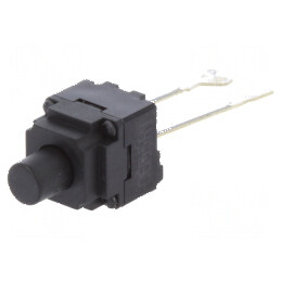 Microîntrerupător TACT SPST-NO 0,05A/12VDC THT | Electronic-mag.ro | Componente Electronice