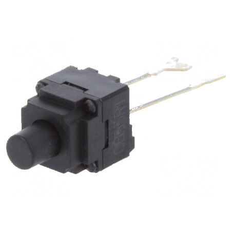 Microîntrerupător TACT SPST-NO 0,05A/12VDC THT | Electronic-mag.ro | Componente Electronice