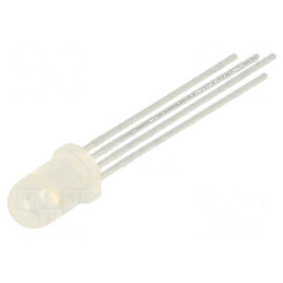 LED 5mm Convex Roșu/Verde/Albastru 60° | Electronic-mag.ro | Componente Electronice