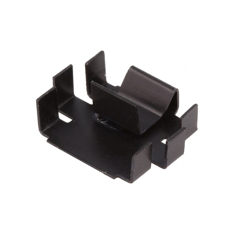 Radiator presat TO220 negru 20,5mm x 25mm x 7mm 25K/W | Electronic-mag.ro | Componente Electronice Radiator presat TO220 negru 20,5mm x 25mm x 7mm 25K/W | Electronic-mag.ro | Componente Electronice