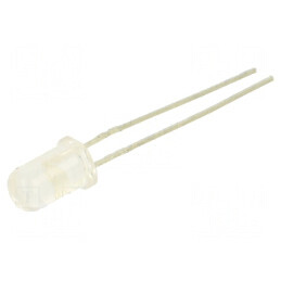 LED 5mm roșie 5500÷9300mcd 30° convex | Electronic-mag.ro | Componente Electronice